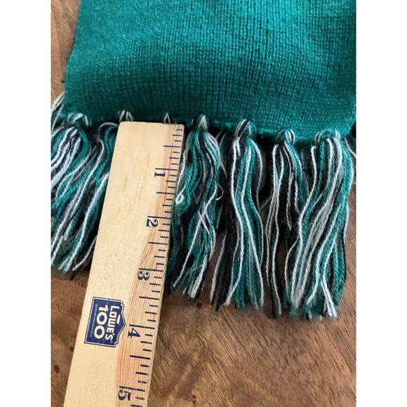 Syltherin Green Black White Harry Potter Scarf Costume Halloween Snake Malfoy - Picture 4 of 7